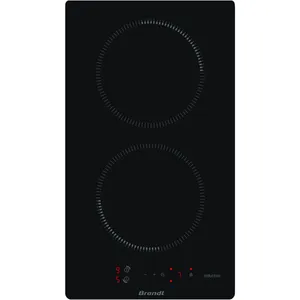 Brandt - table domino induction 30cm 2800w noir bpi6210b - bpi6210b pas cher
