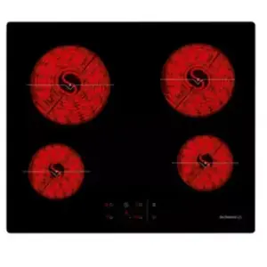 Plaque vitrocéramique encastrable De Dietrich DPV7650B 6300 W Noir pas cher