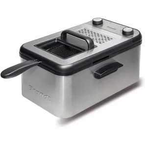 Comparateur de prix : Brandt FRI4200 - Friteuse - 4.2 litres - 3 kWatt - acier inoxydable