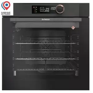Comparateur de prix : Four pyrolyse DE DIETRICH DOP7350A - 73L - 1800 Watts - Classe A+ - Noir