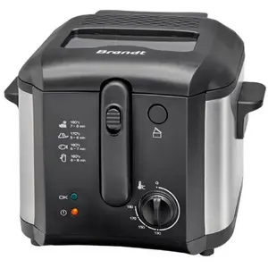 Comparateur de prix : Brandt Brandt FRI30X - Friteuse - 1.6 kWatt - acier inoxydable