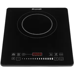 Brandt Brandt TI1SLIM - Plaque chauffante à induction - 2 kWatt - noirVendu paramazon