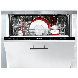 Brandt - lave-vaisselle tout intégrable 14 couverts 44db - bdj424vlb TU pas cher