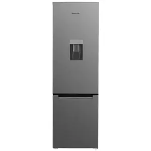 Brandt Réfrigérateur Combiné Bc8027Exd - 2 Portes - 260L - L55 Cm - Silver pas cher