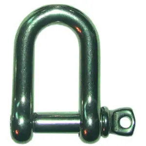 LEVAC TOPCAR - Manille droite d.8mm inox aisi 316 cmu 0,25 t - 5262b pas cher