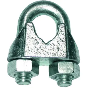 LEVAC SERRE CABLE D 6MM A ETRIER GALVA DIN 741 pas cher
