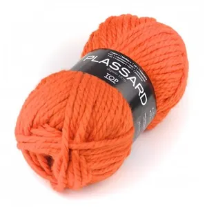 GENERIQUE Fil à tricoter TOP de 300 GR ! - Plassard(...) - Orange (620)