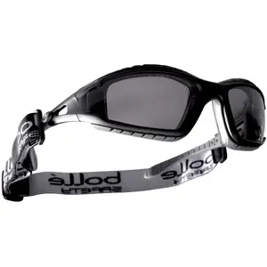 bollé Lunettes de protection  Tracker verre de couleur smoke - Gris pas cher