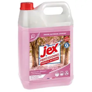 Comparateur de prix : Nettoyant parfumé JEX Express Souffle d'Asie - Bidon de 5 litres