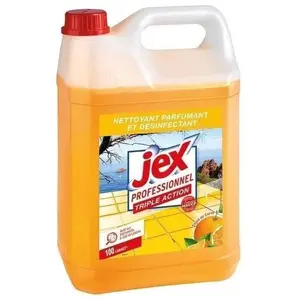 Comparateur de prix : JEX Nettoyant désinfectant triple action 5 L