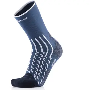 Therm-Ic - Outdoor Light Crew - Chaussettes randonnée Bleu / Blanc / Noir - 45 - 47 pas cher