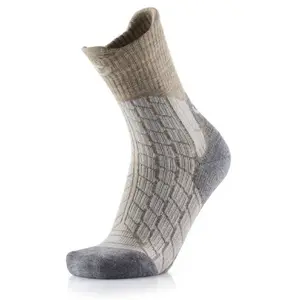 Therm-Ic Trekking Warm - Chaussettes randonnée femme Beige / Grey 37 - 38 pas cher