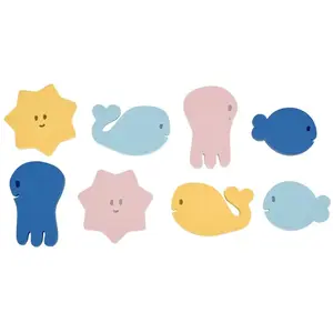 Puzzle de bain MULTICOLORE Badabulle pas cher