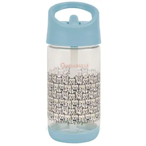 Comparateur de prix : Badabulle Gourde à paille pour enfant 350ml, Anti-fuites, 12m+