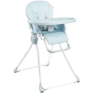 Comparateur de prix : Chaise haute ultra compacte BLEU Badabulle