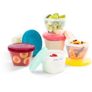 Comparateur de prix : Babymoov Bowls Multicolor bol à couvercle Color 6x180 ml