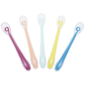 Comparateur de prix : Set de cuillères Babymoov Baby spoons silicone 1er âge