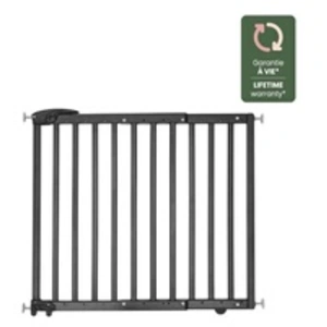 Comparateur de prix : Badabulle Barrière de sécurité extensible Deco Pop Noir 63-106 cm