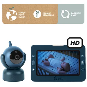 Comparateur de prix : Babyphone vidéo yoo master + hd BLEU Babymoov