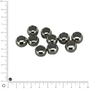 Perles et bijoux Perle à écraser Ø 4 mm - Argenté vieilli - Lot de 10Vendu parscrapmalin