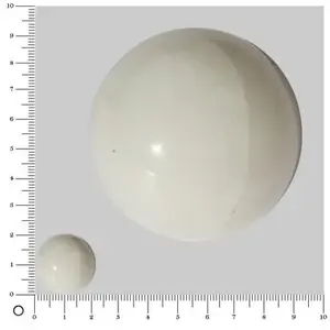 Perles et bijoux Perle gemme blanc - Ø 20 mmVendu parscrapmalin