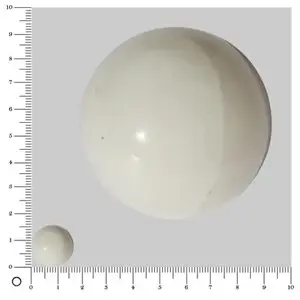 Perles et bijoux Perle gemme blanc- Ø 15 mm
