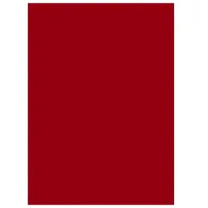 Silhouette Roboflock pour transfert sur textile - 29 x 21 cm - Velours Rouge pas cher