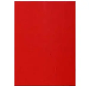 Silhouette Roboflock pour transfert sur textile - 29 x 21 cm - Velours Rouge vif pas cher