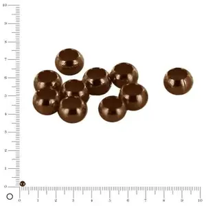 Perles et bijoux Perle à écraser Ø 3 mm - Cuivré vieilli - Lot de 10Vendu parscrapmalin