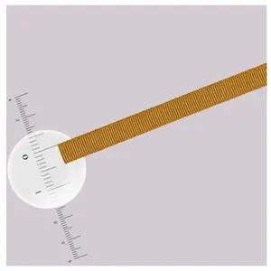 Perles et bijoux 2 Ruban 0,5 cm - Marron clair - L. 50 cmVendu parscrapmalin