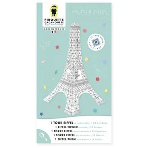 PIROUETTE CACAHOUETE Kit créatif Ma Tour Eiffel pas cher