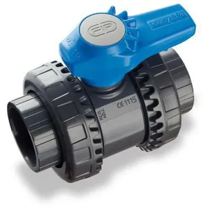 ALIAXIS UTILITIES & INDUSTRY - GLYNWED Robinet boisseau sphérique FF piscine PVC 50 pas cher