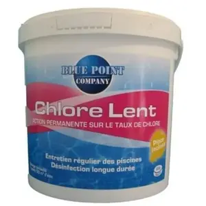 BLUE POINT Chlore lent galets 1kgVendu parcdiscount