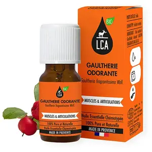 LCA Huile Essentielle de Gaultherie Odorante BIO 10 ml pas cher