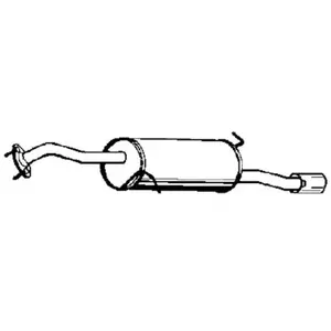 Tube D'échappement Nps M430a108 pas cher