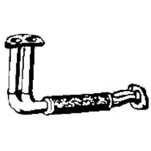 Tube D'échappement Nps M430a65 pas cher
