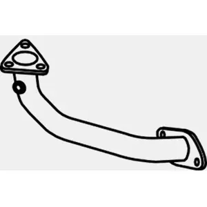 Tube D'échappement Nps M430a147 pas cher