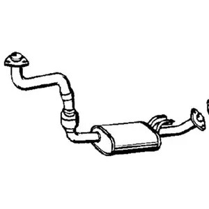Tube D'échappement Nps T430a122 pas cher