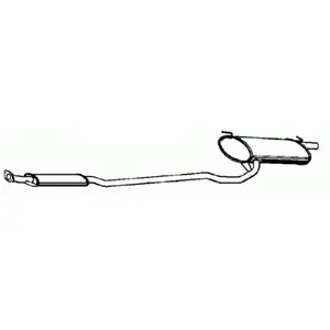 Tube D'échappement Nps T430a147 pas cher