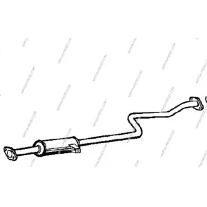 Tube D'échappement Nps S430i39 pas cher
