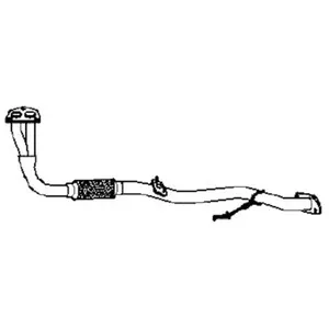 Tube D'échappement Nps T430a29 pas cher
