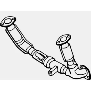 Tube D'échappement Nps S430i50 pas cher