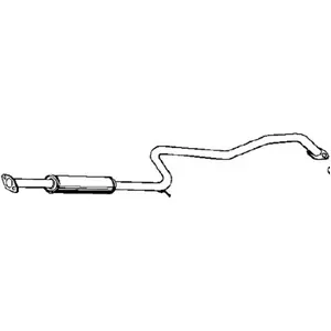 Tube D'échappement Nps N430n207 pas cher