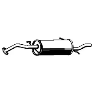 Tube D'échappement Nps M430a177 pas cher