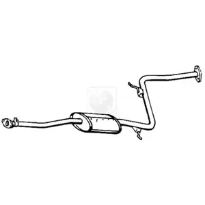 Tube D'échappement Nps M430a178 pas cher