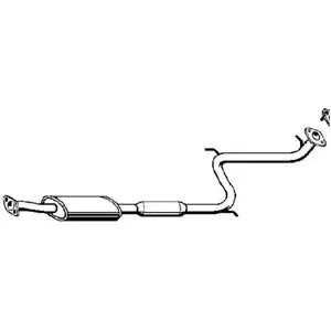 Tube D'échappement Nps H430i11 pas cher