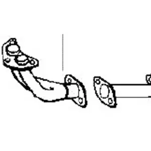 Tube D'échappement Nps T430a196 pas cher