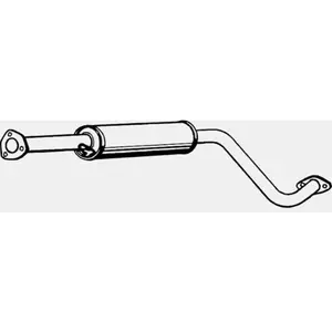 Tube D'échappement Nps D430o23 pas cher
