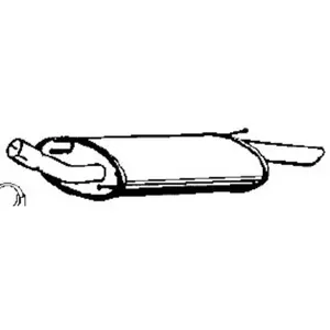 Tube D'échappement Nps M430a99 pas cher