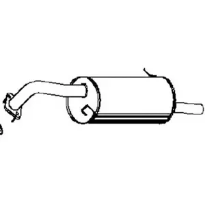 Tube D'échappement Nps M430a113 pas cher